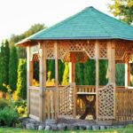 Simple Wooden Gazebo