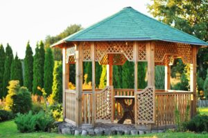 Simple Wooden Gazebo